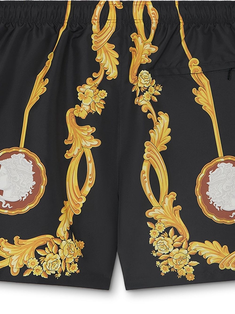 Barocco-print swim shorts - 2