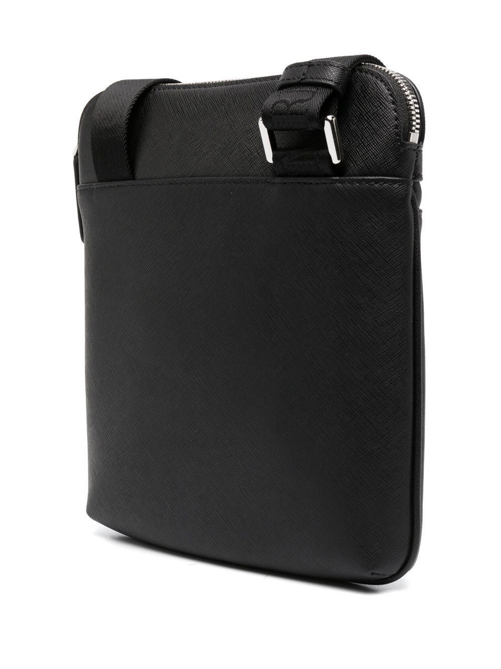 small faux-leather messenger bag - 3