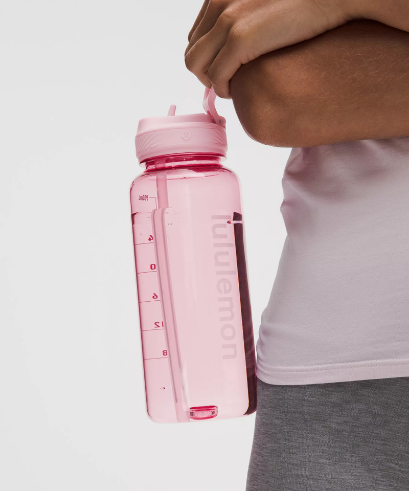 Back to Life Clear Bottle 32oz *Straw Lid 4