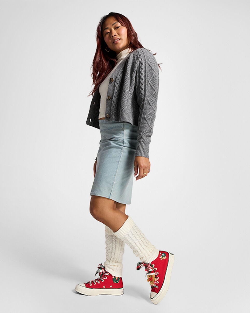 Chuck 70 X-Mas Gingerbread & Knit Sock - 4