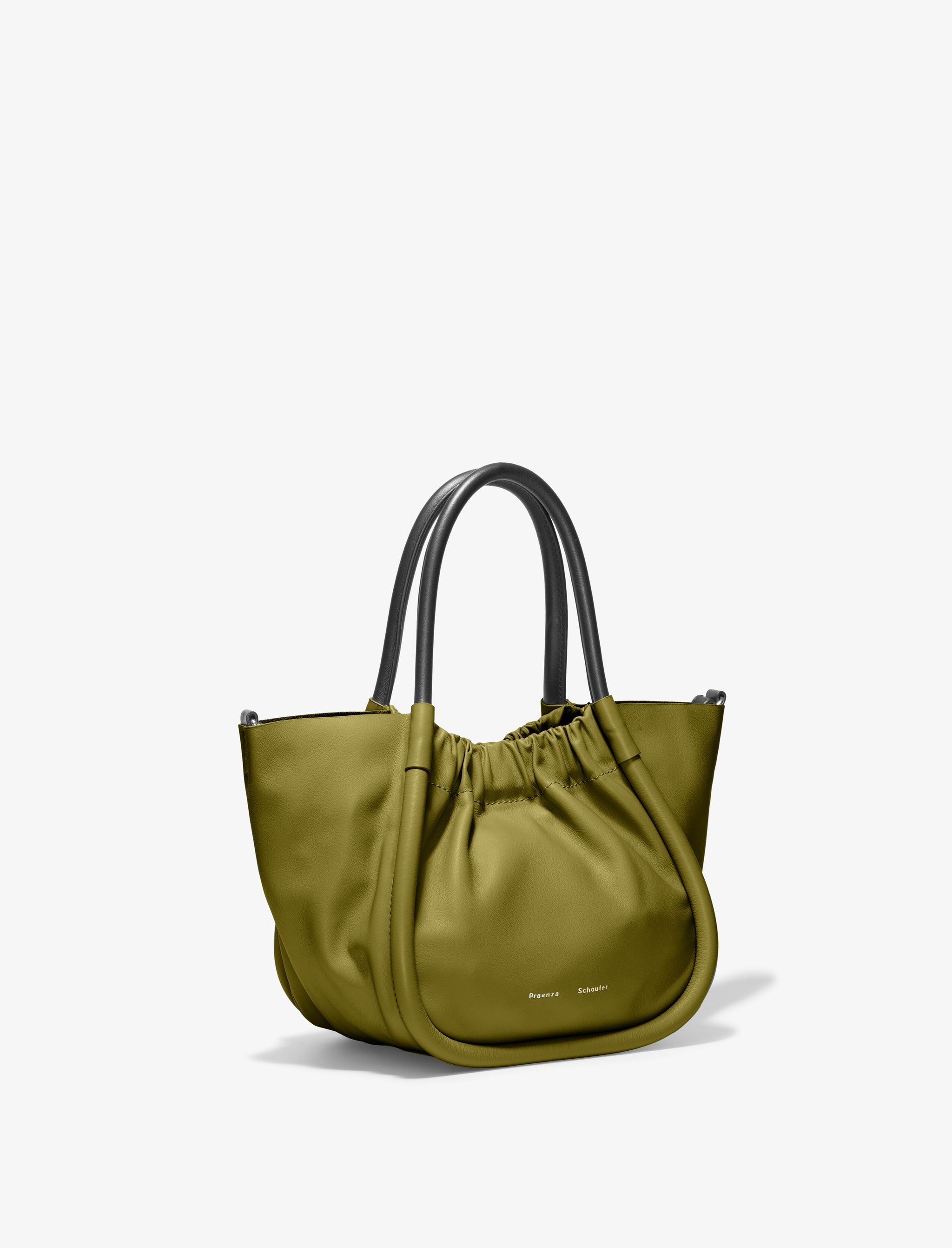 Small Ruched Crossbody Tote - 2