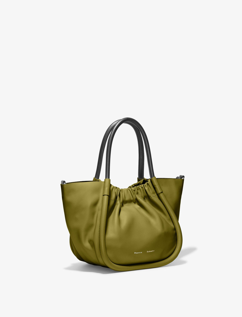 Small Ruched Crossbody Tote 2