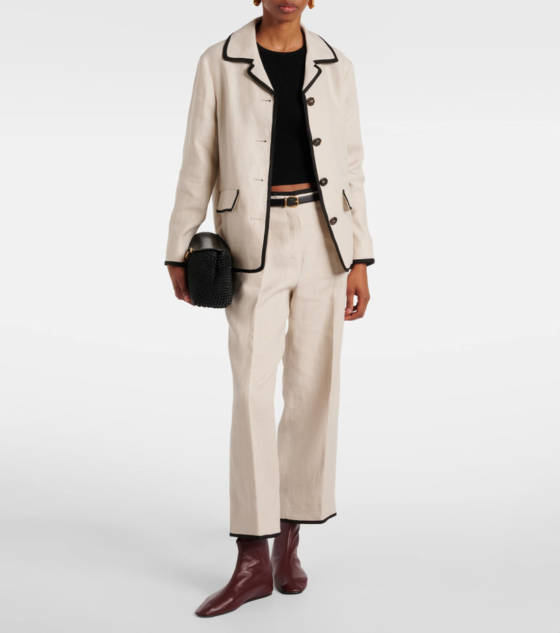 'S Max Mara Leslie linen jacket outlook