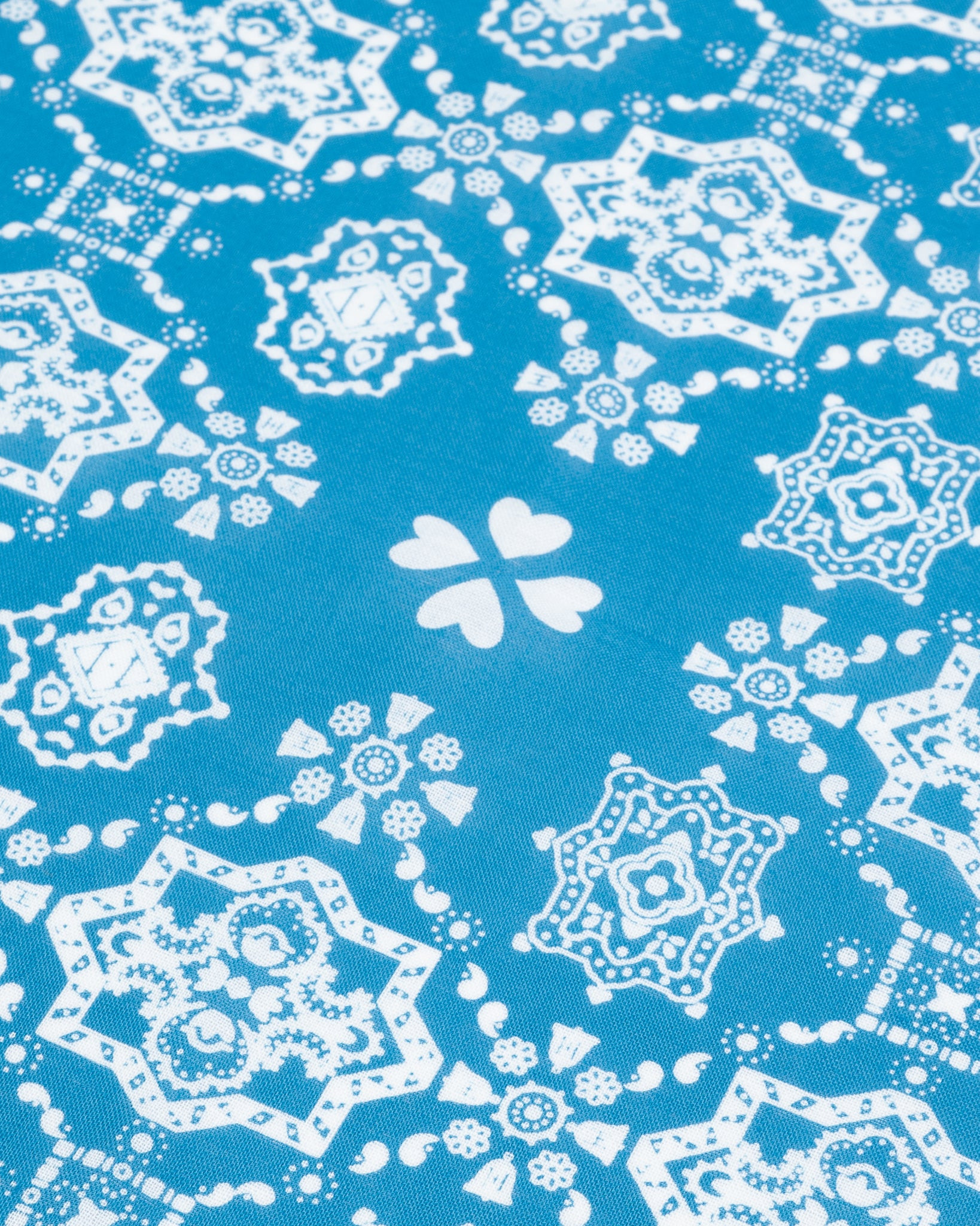 IHG-051-BLU Iron Heart “Bell” Print Bandana - Blue - 3