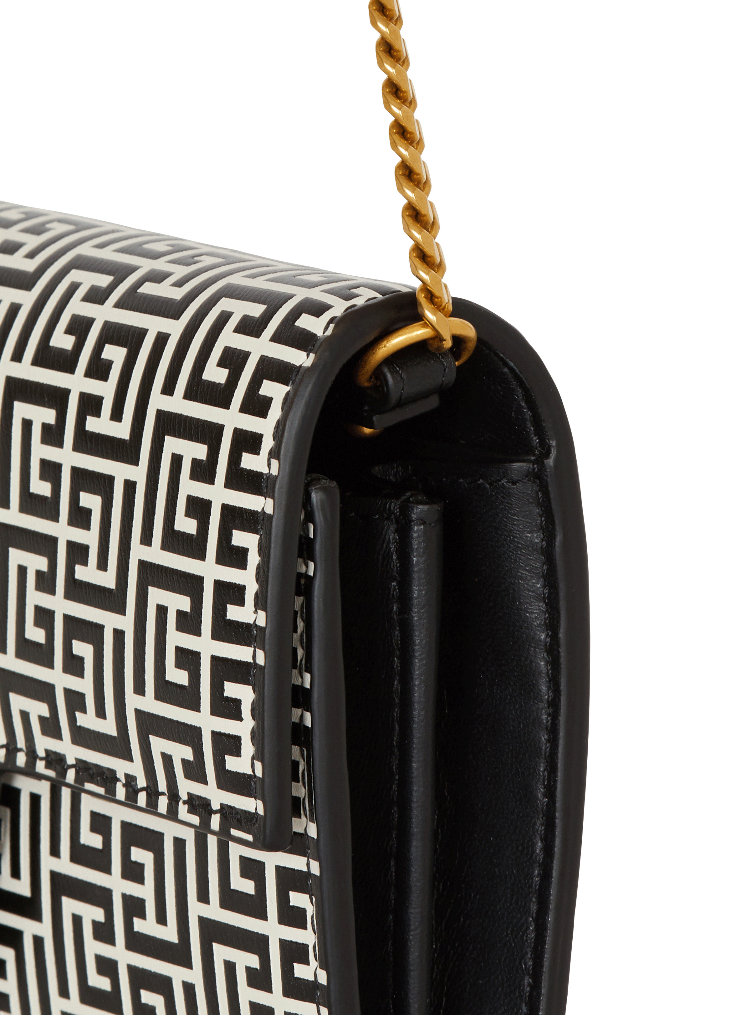 B-Buzz wallet in embossed calfskin with a PB Labyrinth monogram - 5