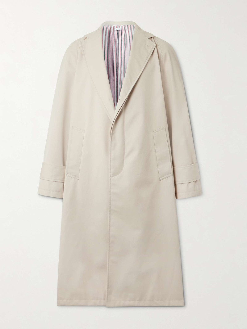 Twill Trench Coat - 1