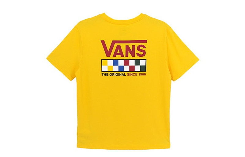 Vans Men's Vans Alphabet Casual Short Sleeve Yellow VN0A4URQ85W outlook