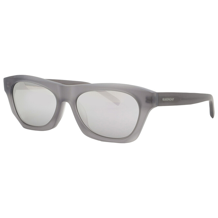 Givenchy Silver Mirror Square Men's Sunglasses GV40026U 20C 55 17 145 - 3