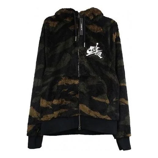 Men's Air Jordan Wings Plush Zipper Black CD4830-237 - 1