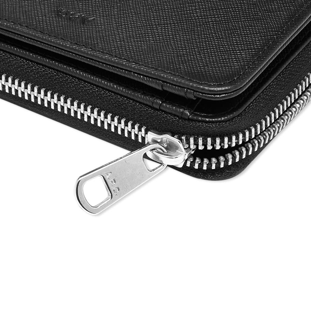 A.P.C. Emmanuel Zip Wallet - 4