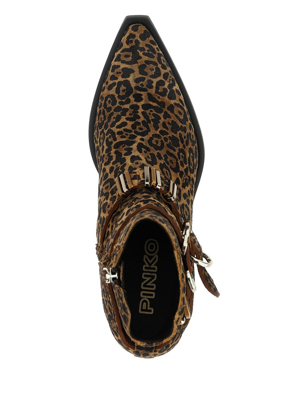 Tex 13 leopard-print ankle boots - 3