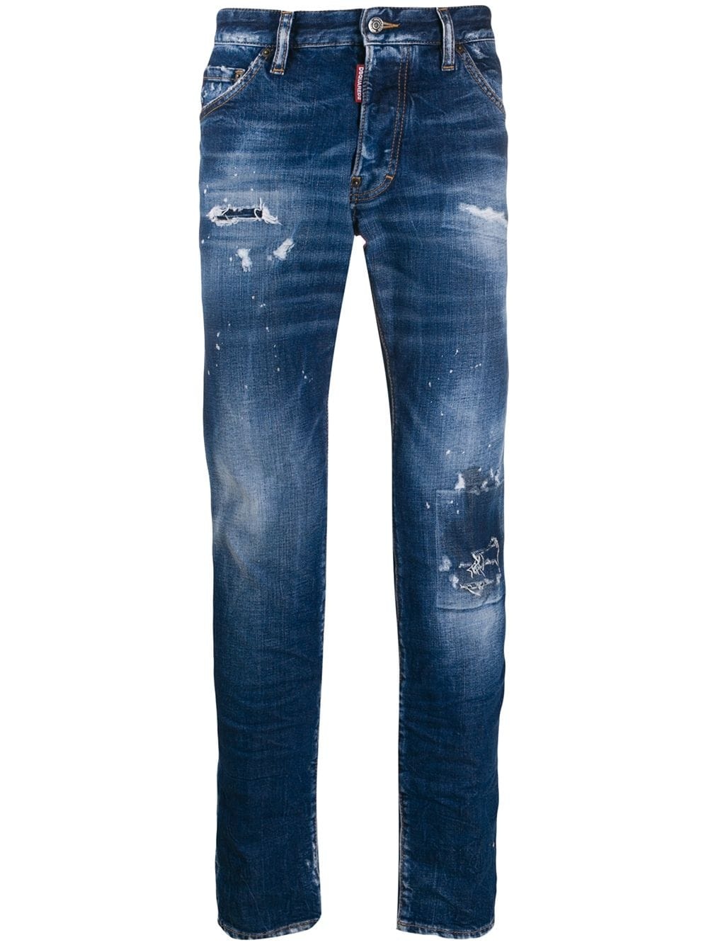 slim faded jeans - 1