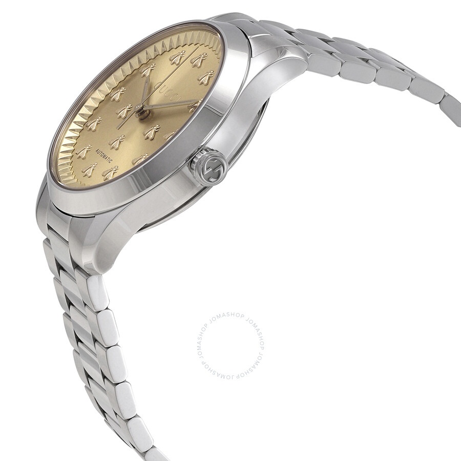 Gucci G-Timeless Automatic Champagne Dial Men's Watch YA1264191 - 2