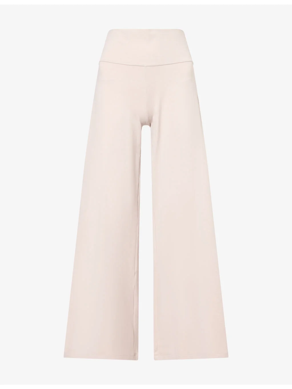 Halo Easy Wide-Leg High-Rise Jersey-Knit Trousers - 1