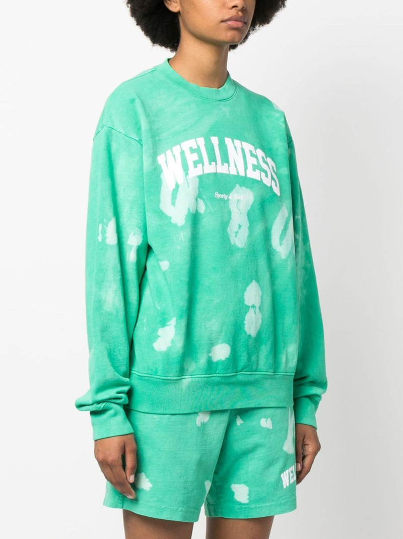 Wellness tie-dye sweatshirt 3