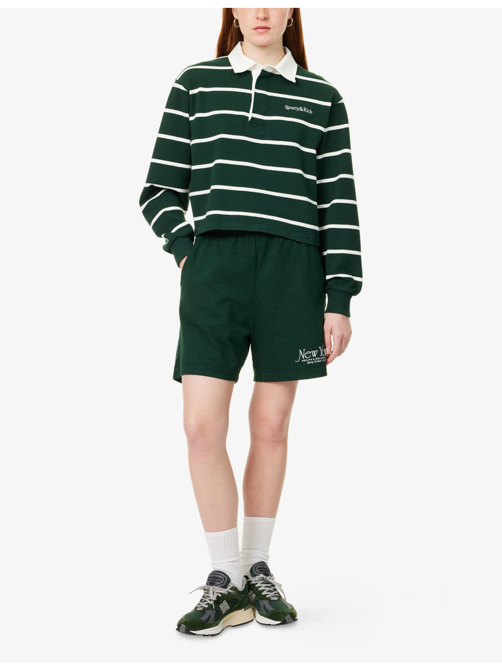 NY94 Two-Slip-Pockets Cotton-Jersey Shorts - 2