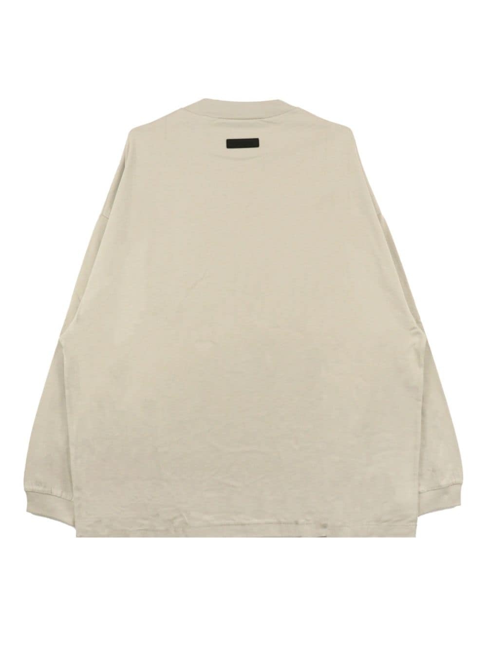 logo-embroidered long-sleeve T-shirt - 2