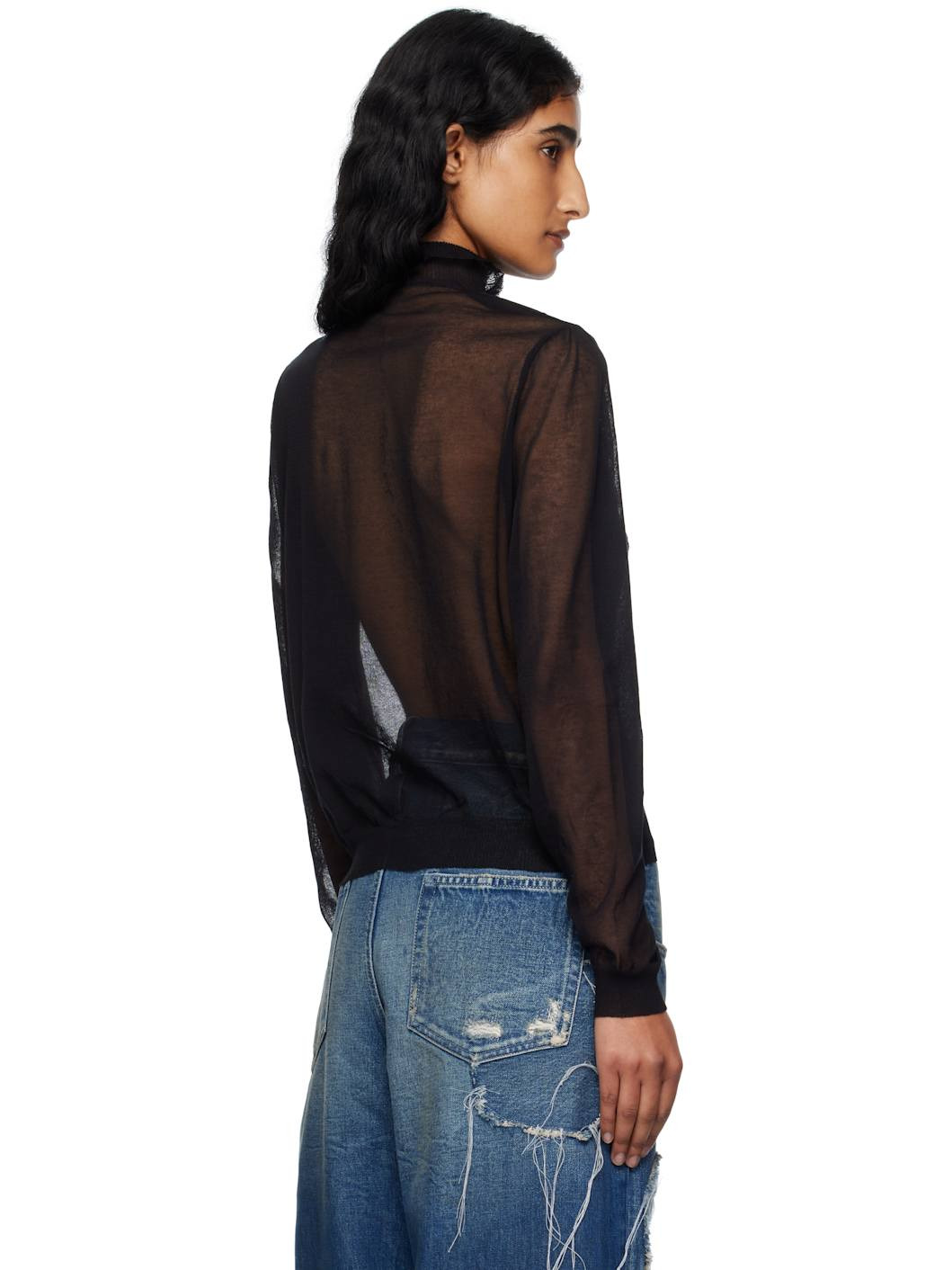 Black Monya Blouse - 3