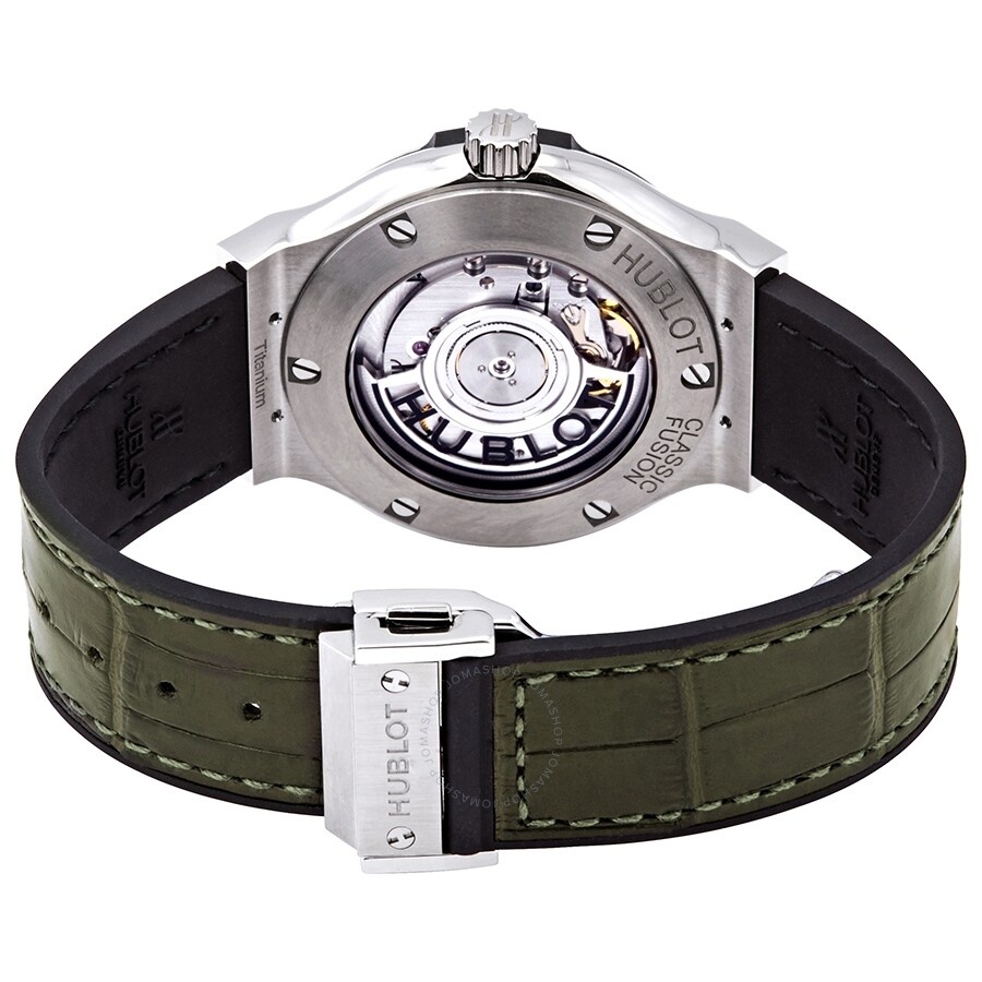 Hublot Classic Fusion Automatic Green Dial Men's Watch 565.NX.8970.LR - 3