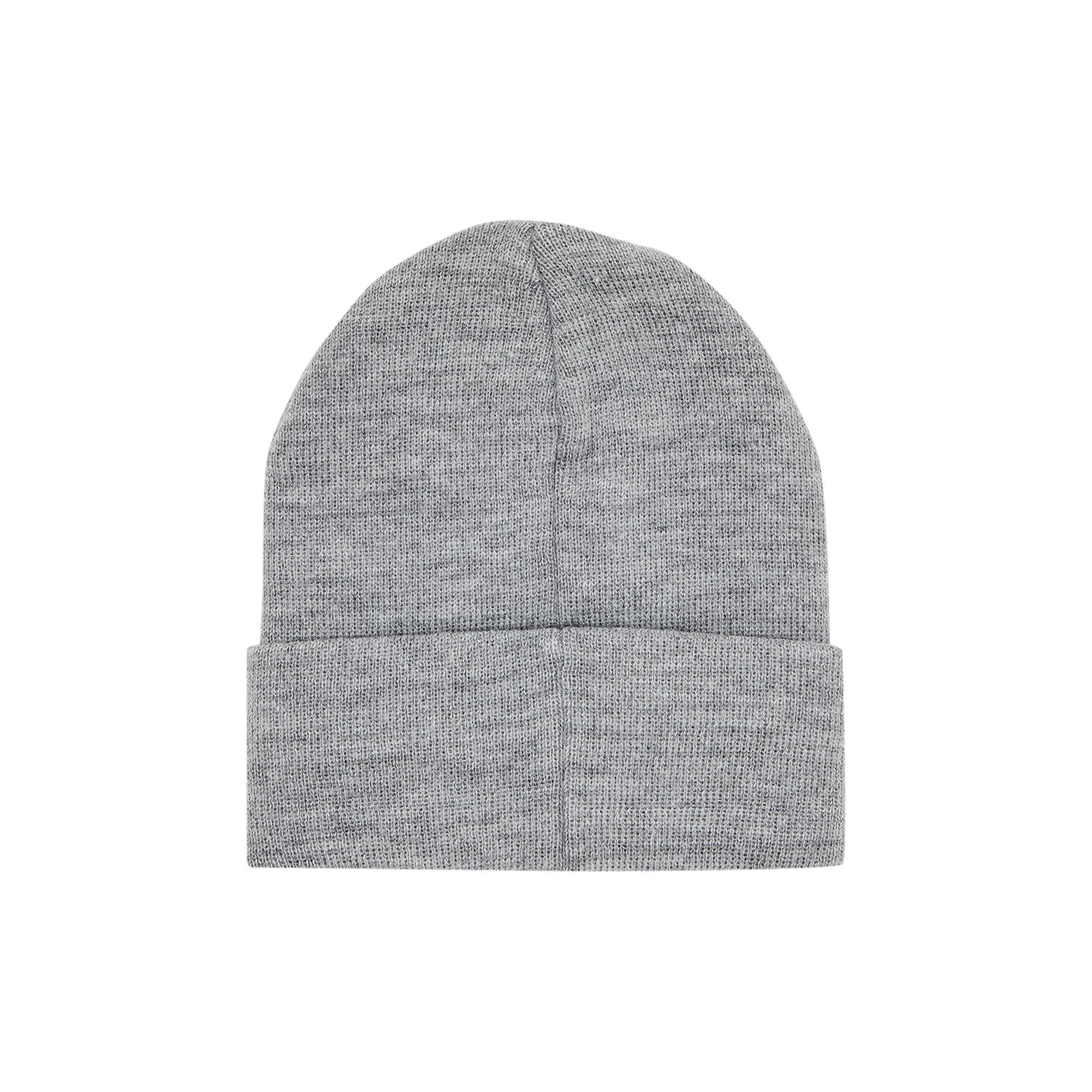 Supreme Stencil Beanie 'Heather Grey' - 2