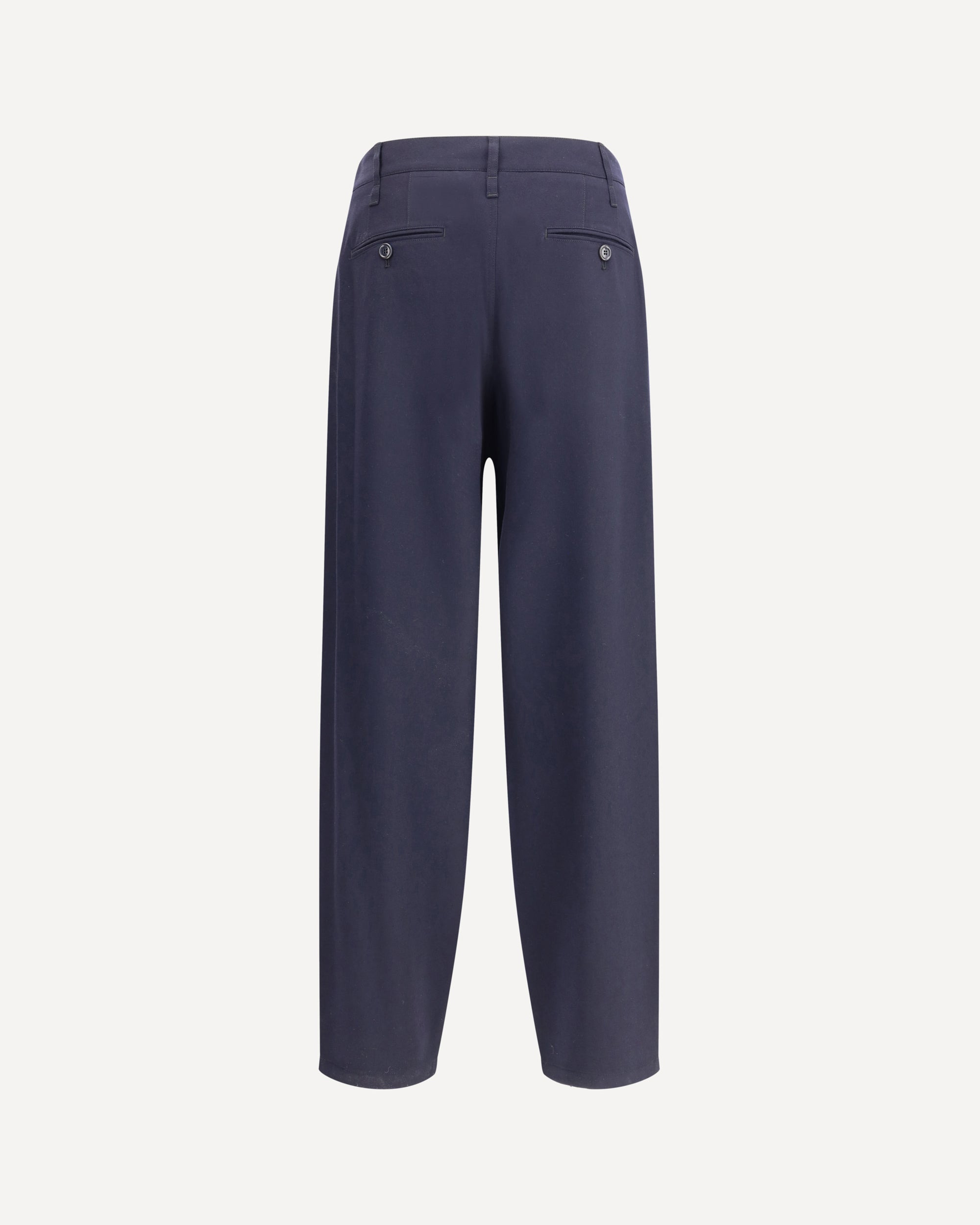 Lightweight wool cloth single-dart Pants - 2
