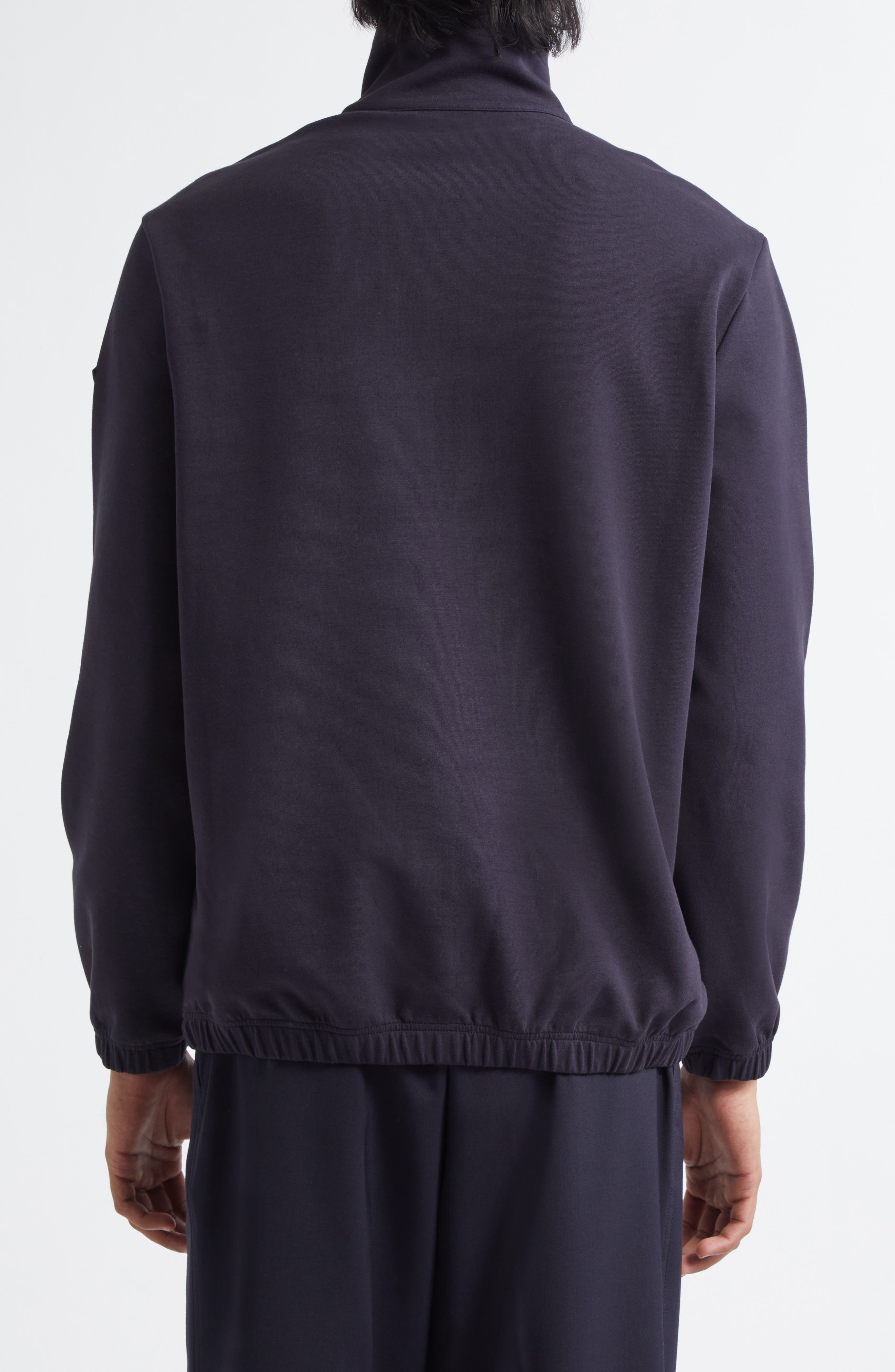 Moncler Half Zip Pullover in Navy at Nordstrom - 2