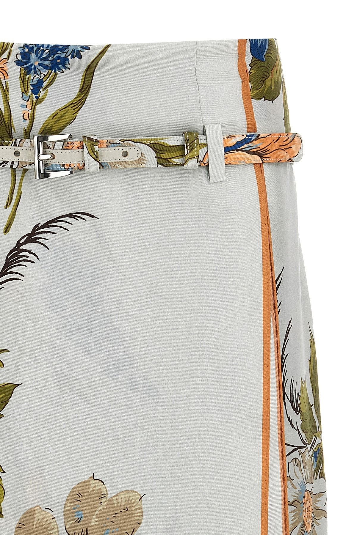スカート Prada Printed silk twill skirt Prada Skirt Size 42 IT: Floral Print