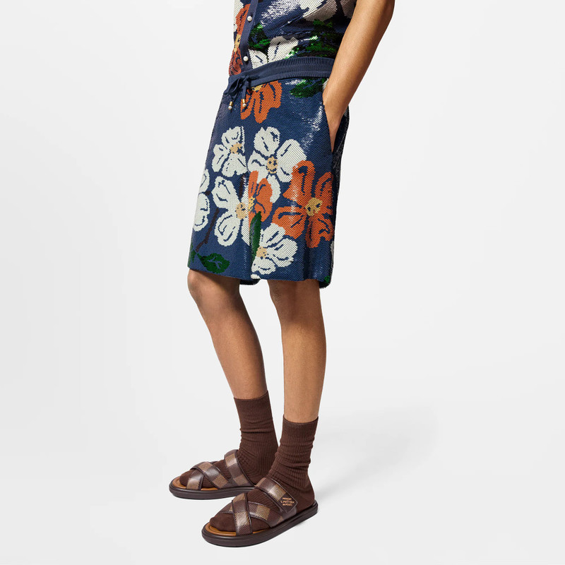 Sequin-Embroidered Shorts 2