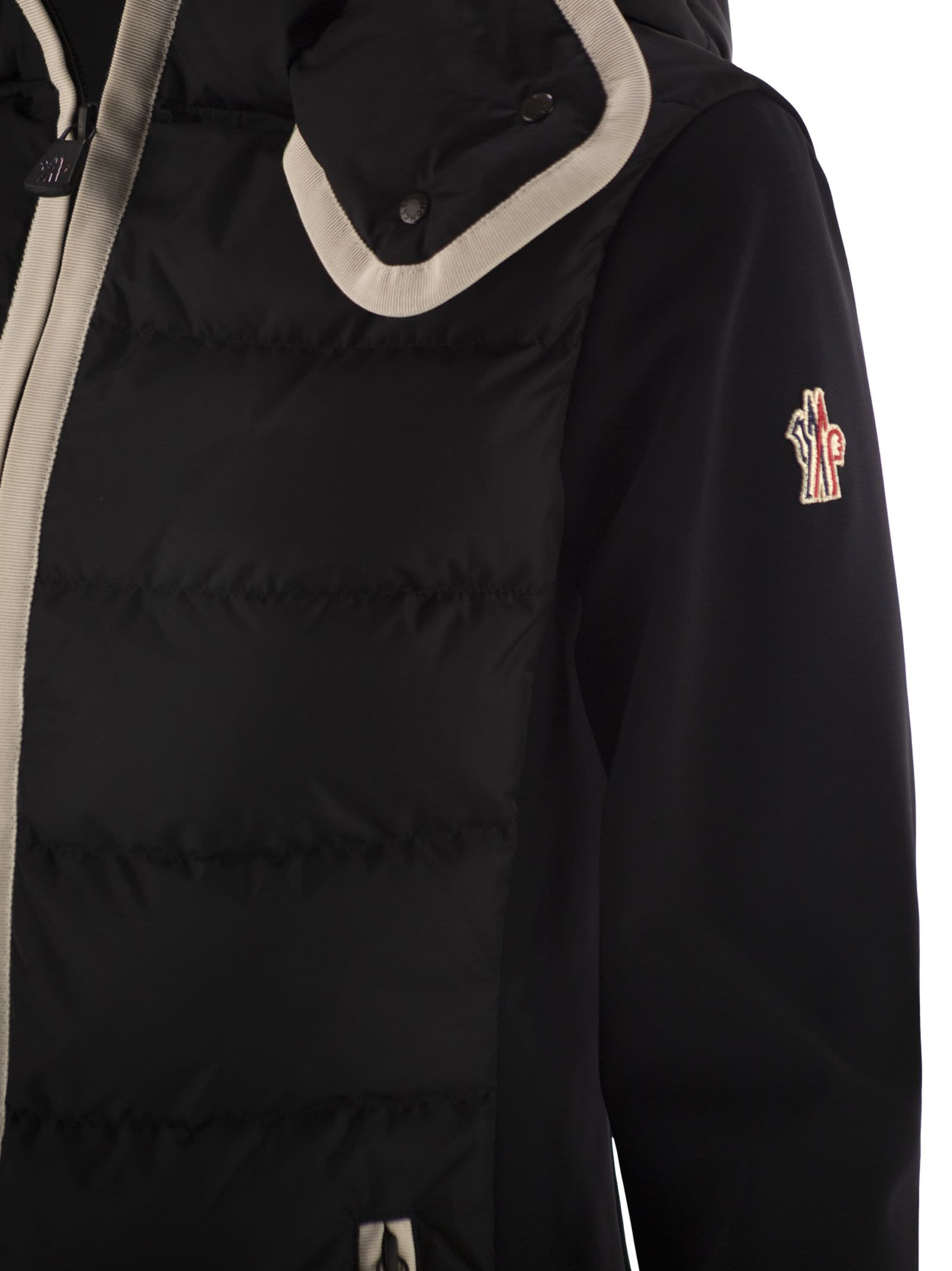 Moncler Grenoble Women Padded Hoodie With Zip - 4