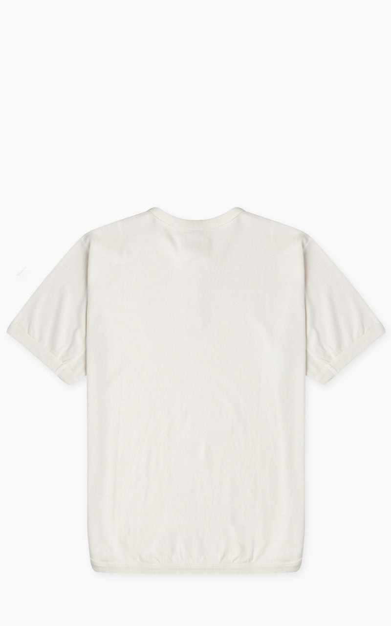 FULLCOUNT FULLCOUNT 5222H-21 FLAT SEAM HEAVYWEIGHT HENLEY T-SHIRT ECRU outlook