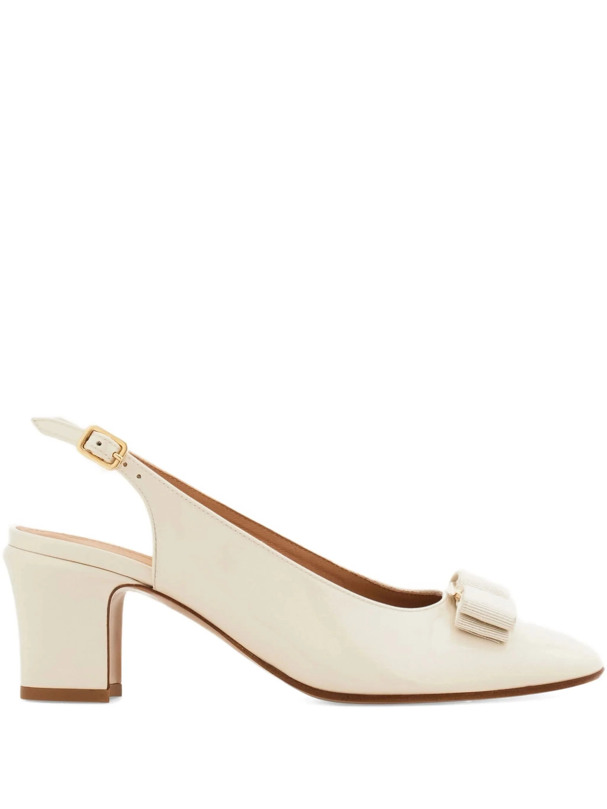 Ferragamo 50mm Vara Bow-detail Slingback Pumps - 1