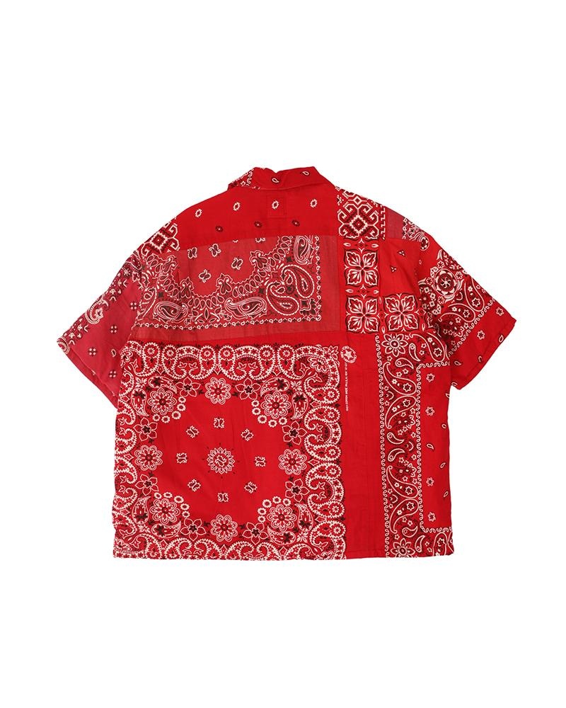 WALLIS DOWN SHIRT S/S RED - 2