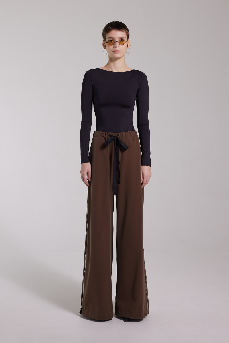 Karla Trousers Dark Brown 3