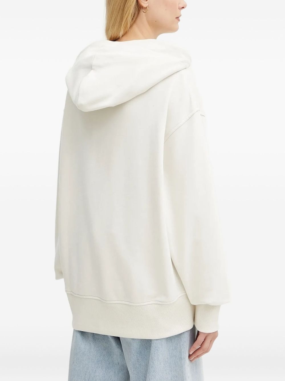 logo-detail hoodie - 2