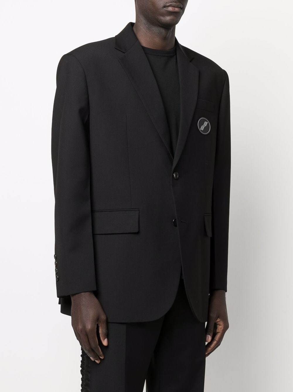 logo-patch blazer - 4