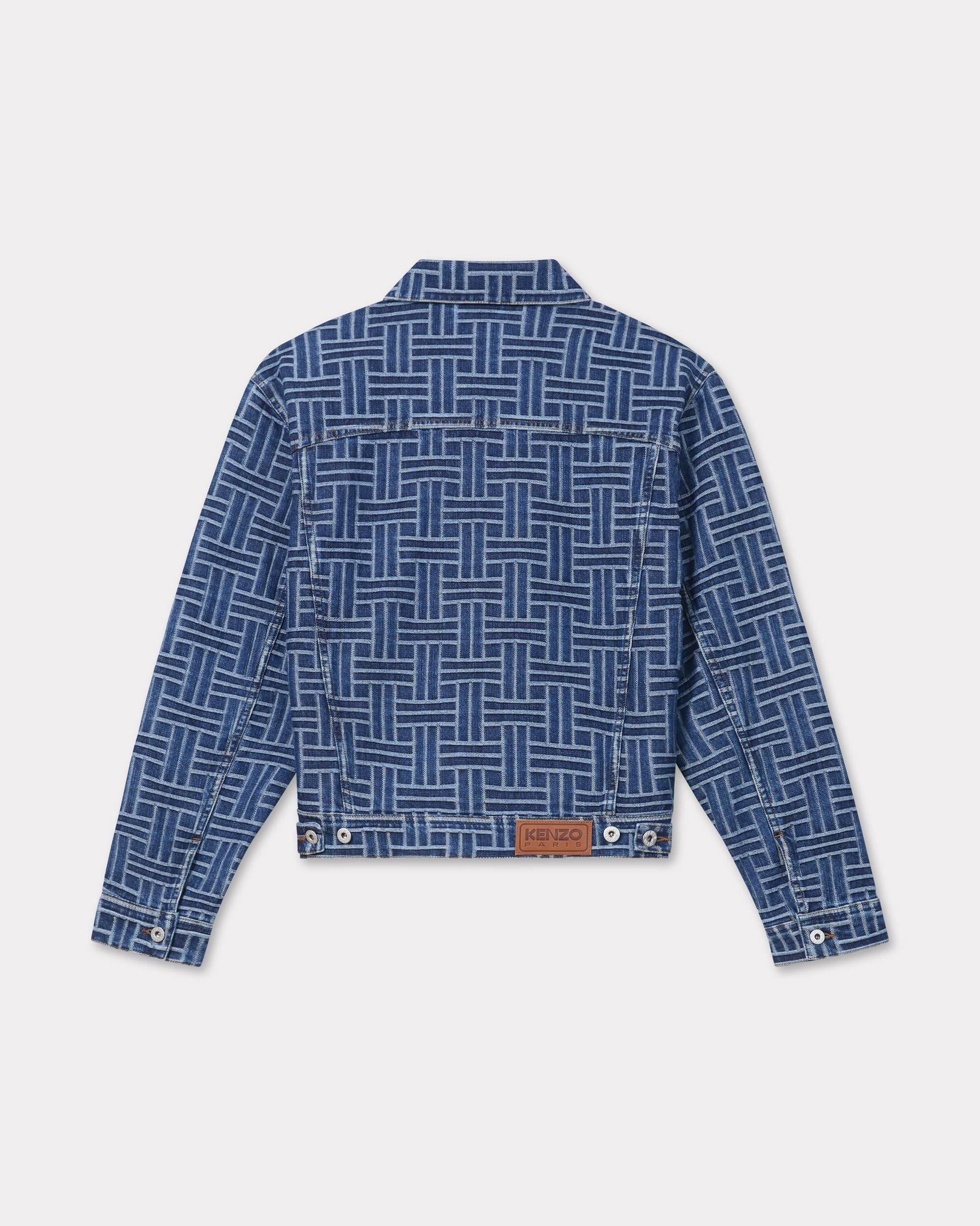 'KENZO Weave' trucker jacket in japanese denim - 2