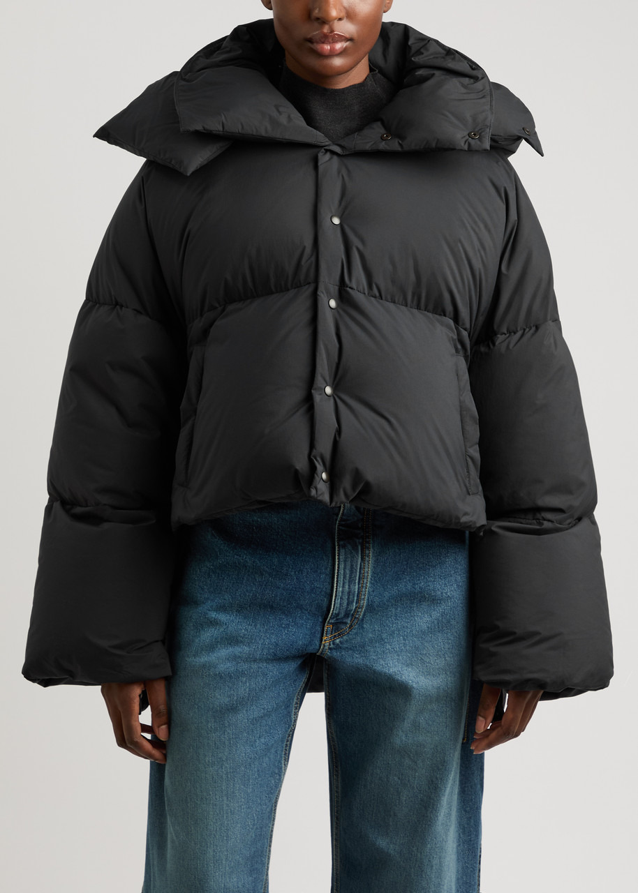 Alaïa Hooded Quilted Shell Jacket - 2
