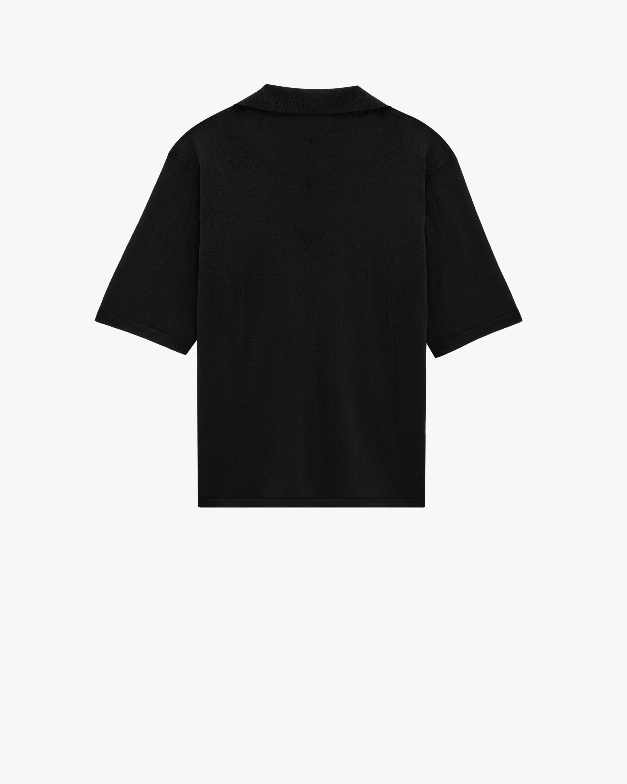 cassandre polo shirt in wool - 2