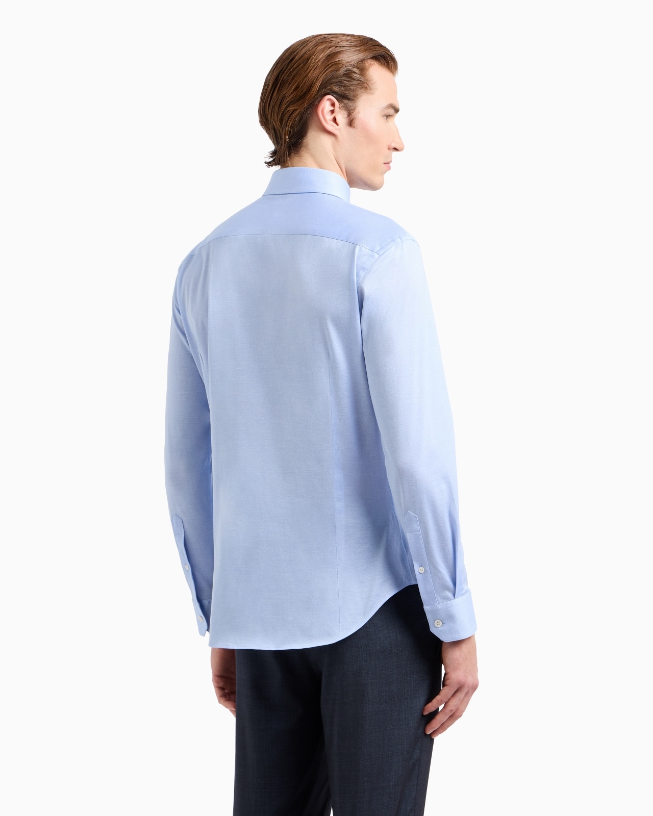 SLIM-FIT, COTTON JERSEY SHIRT - 3