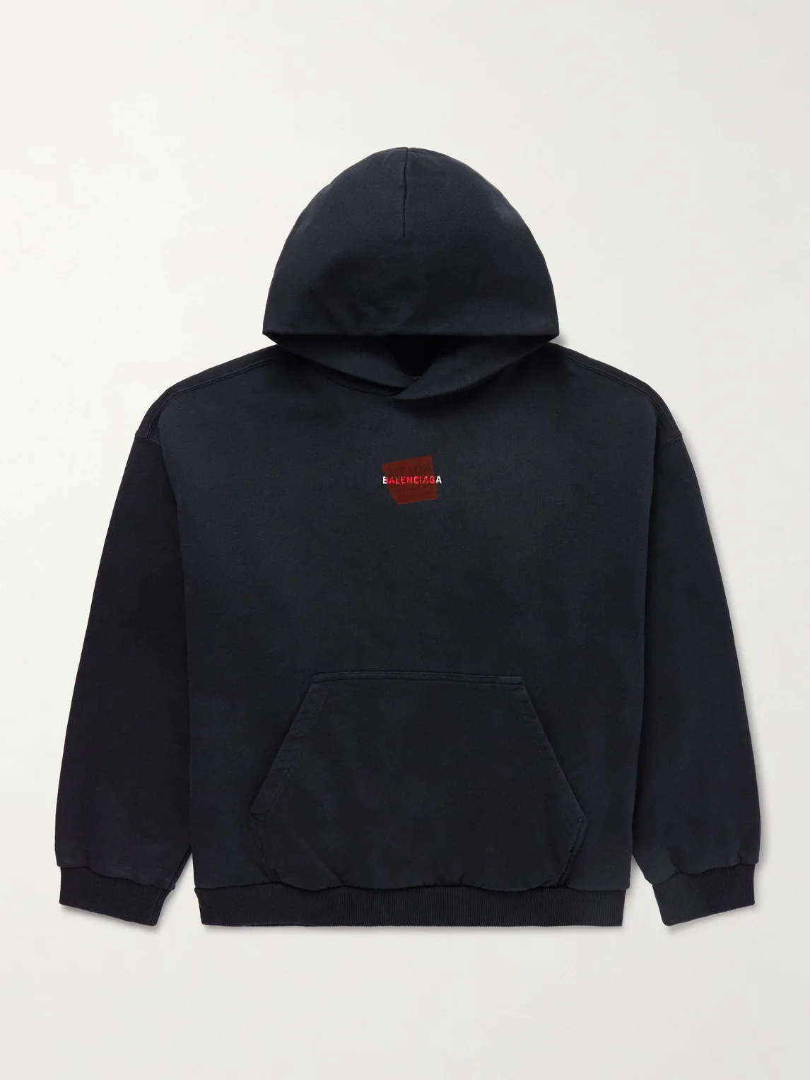Logo-Embroidered Cotton-Jersey Hoodie - 1