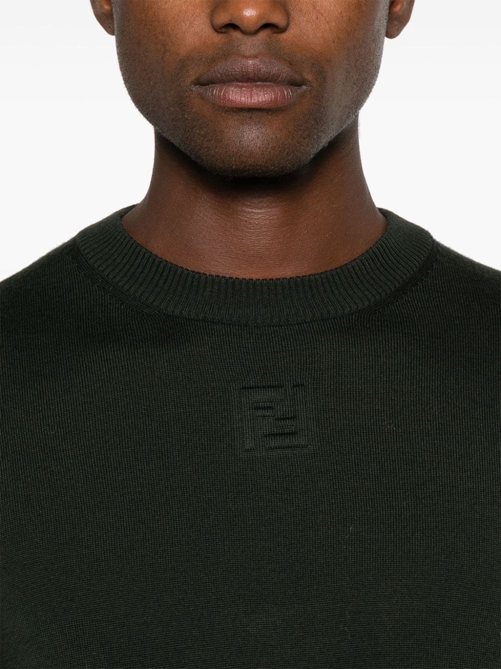 FF-embossed sweater - 5