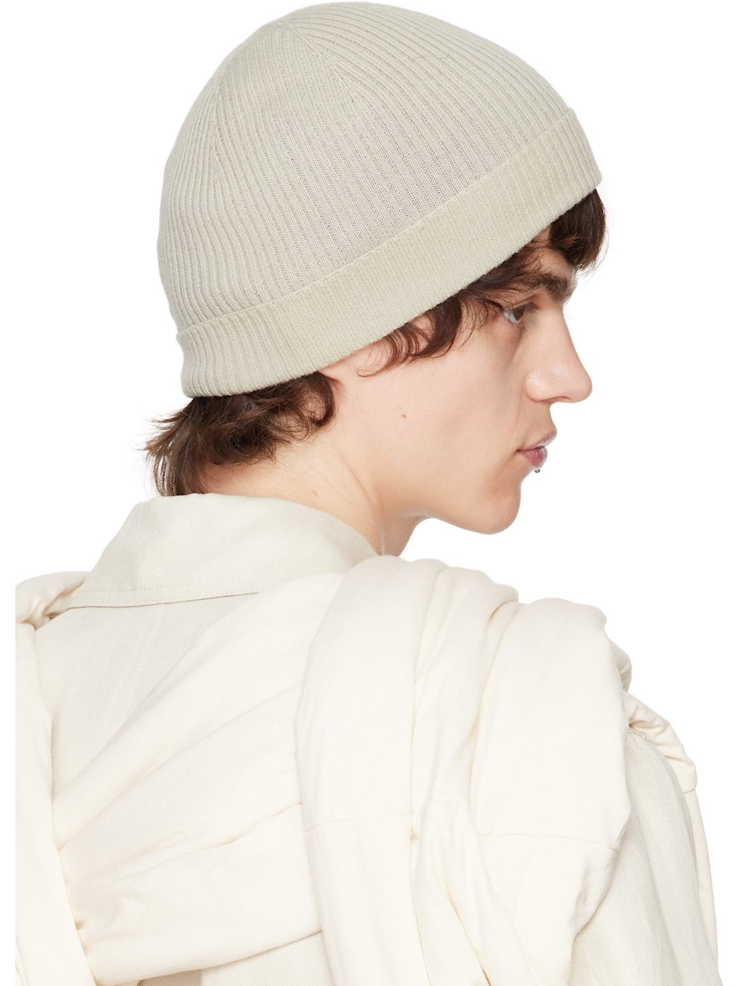 Off-White Hollywood Ribbed Beanie - 3