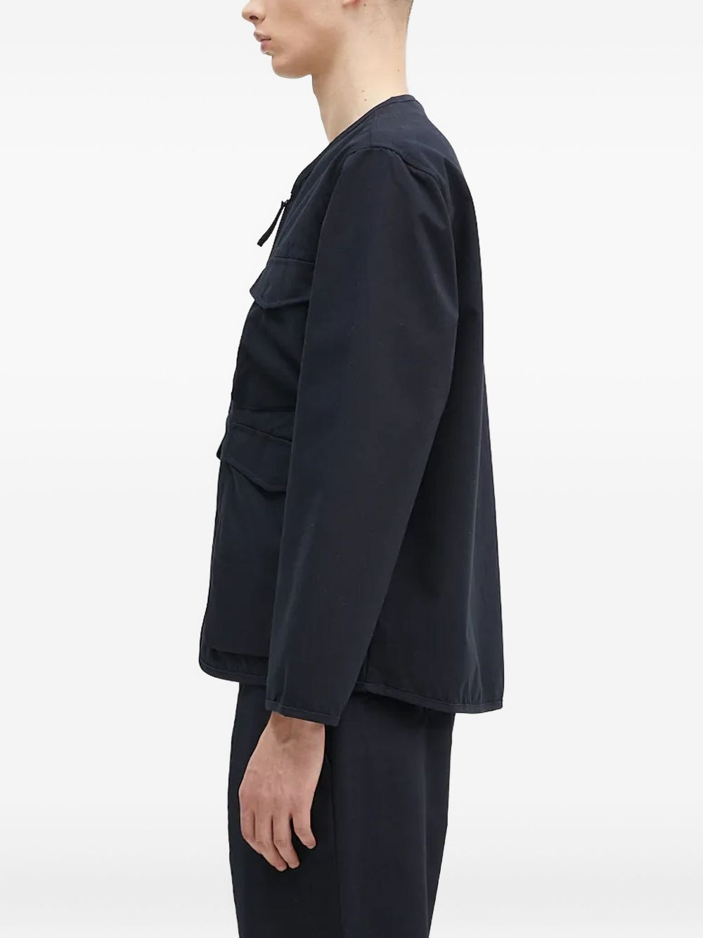 zip-front pocket jacket - 2
