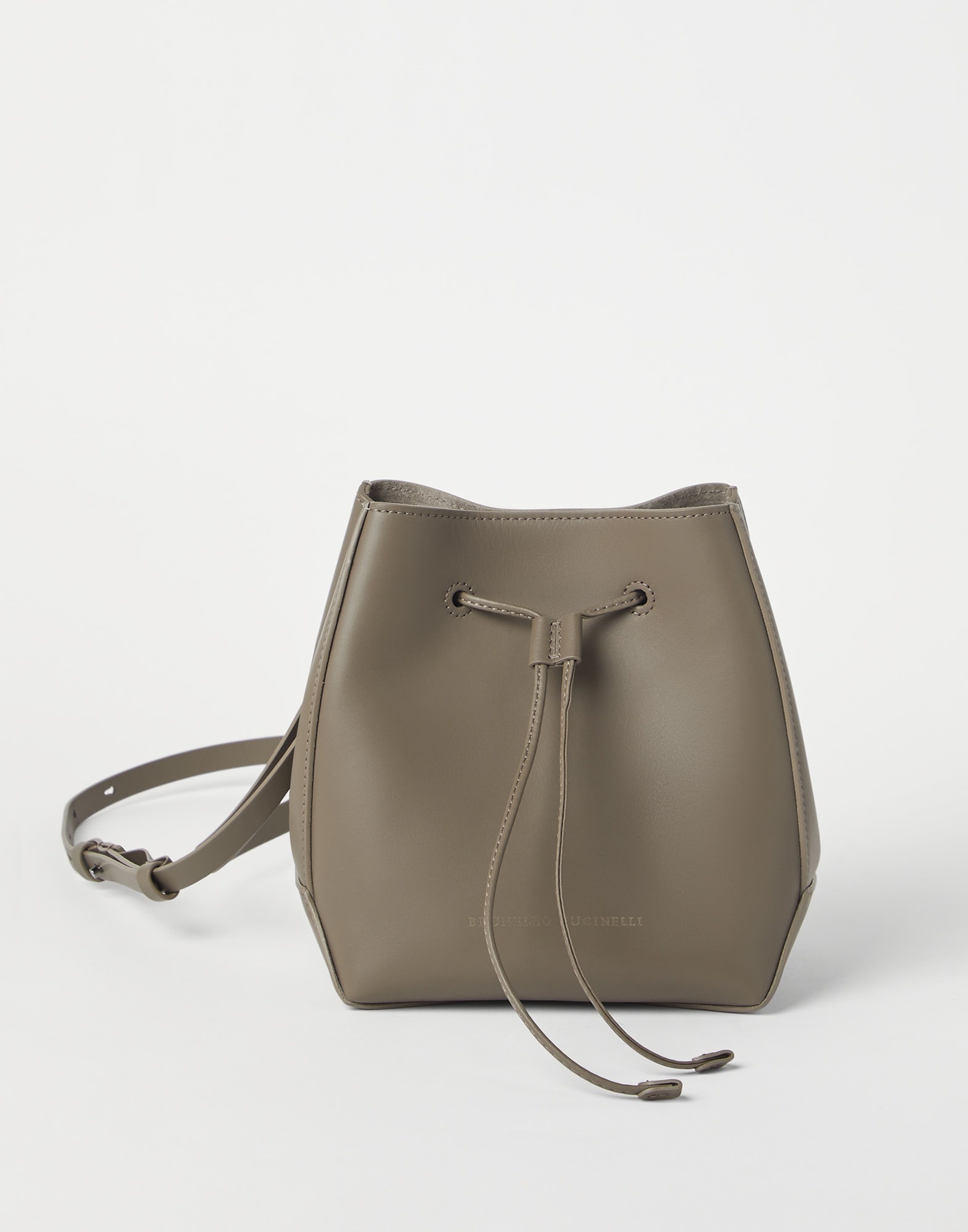 BC Duo small bucket bag in calfskin with monili - 1
