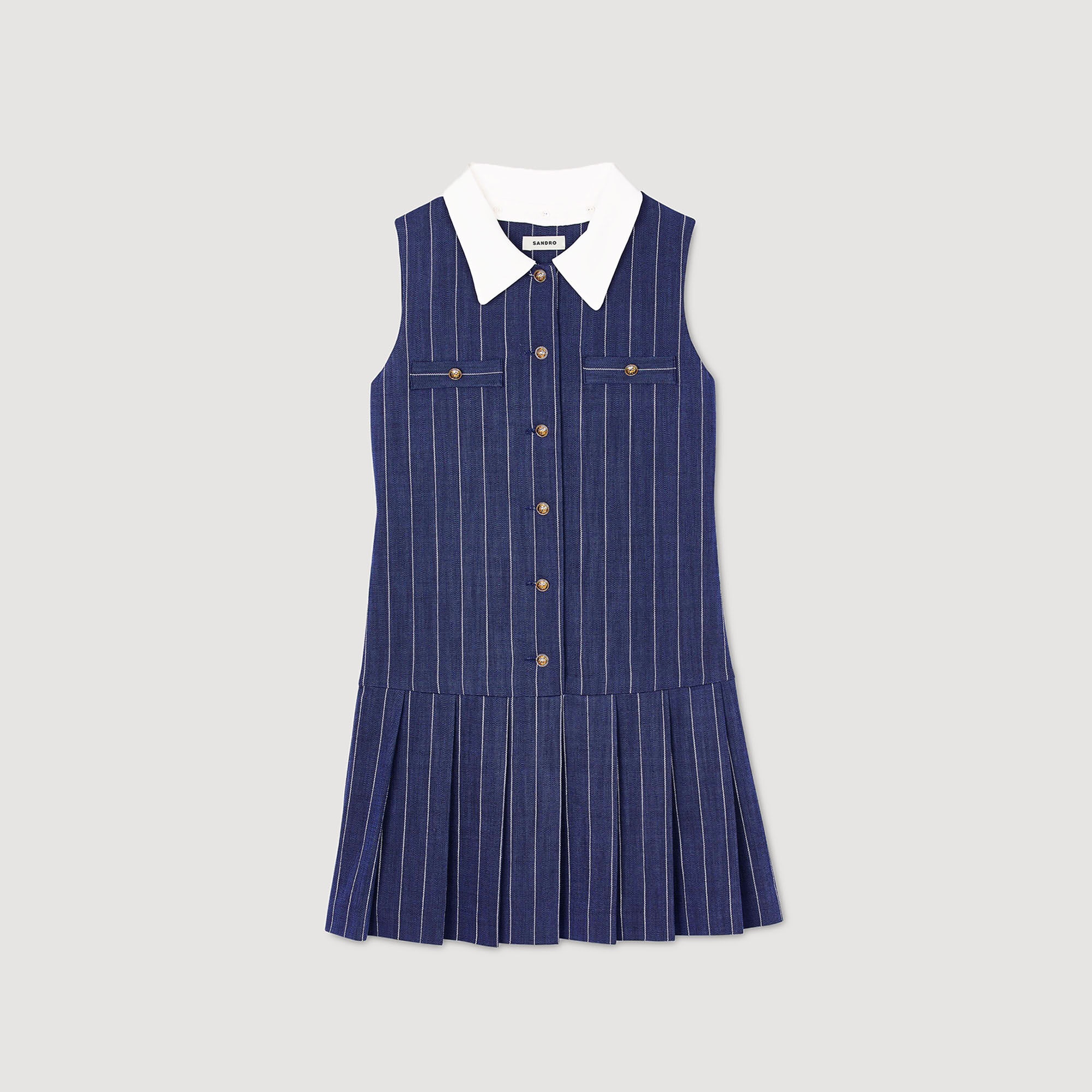 MINI STRIPED DRESS - 6