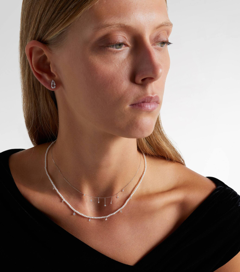 PERSÉE La Foule 18kt white gold necklace with diamonds outlook