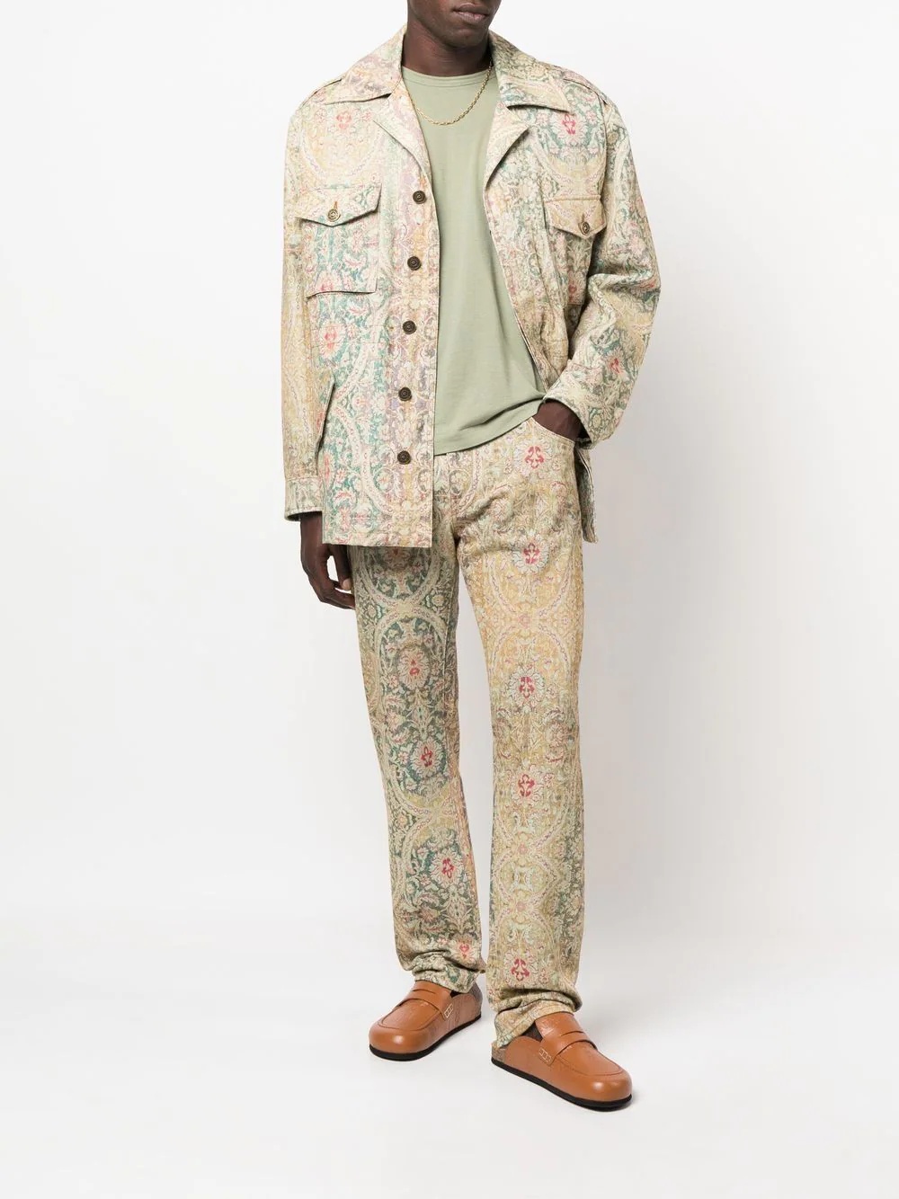 Paisley Safari jacket - 2