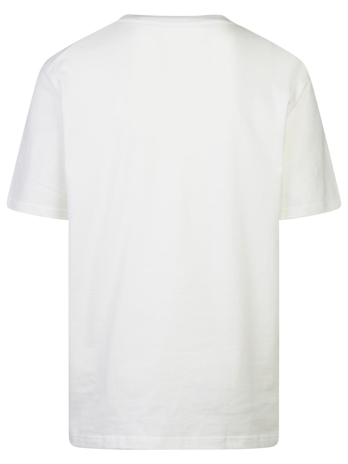 Jil Sander Jil Sander White Cotton T-Shirt Man | luosophy