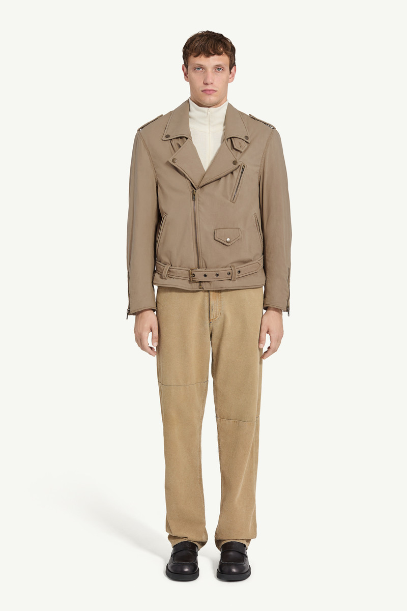 Cotton biker jacket 1
