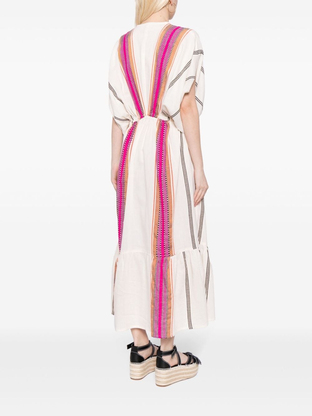 Leila cotton-blend maxi dress - 4